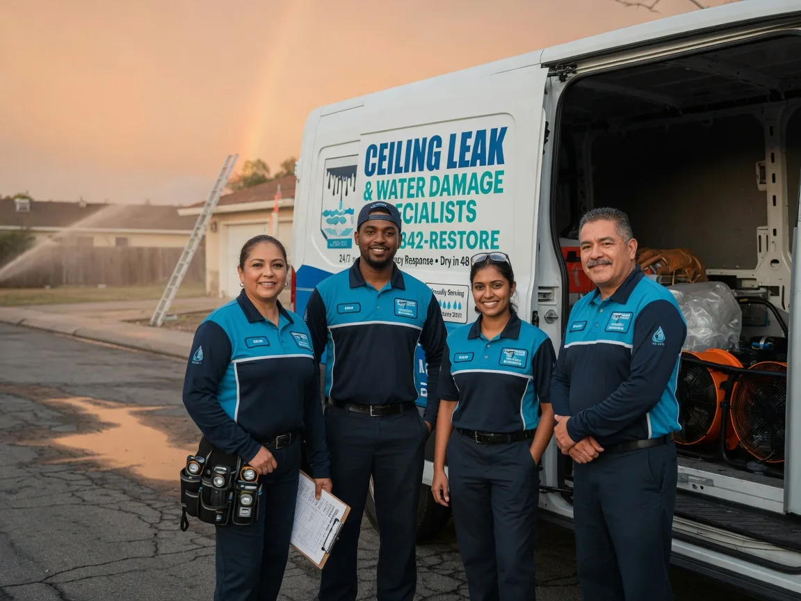 Ceiling Leak Cleanup company in Odonnell, TX