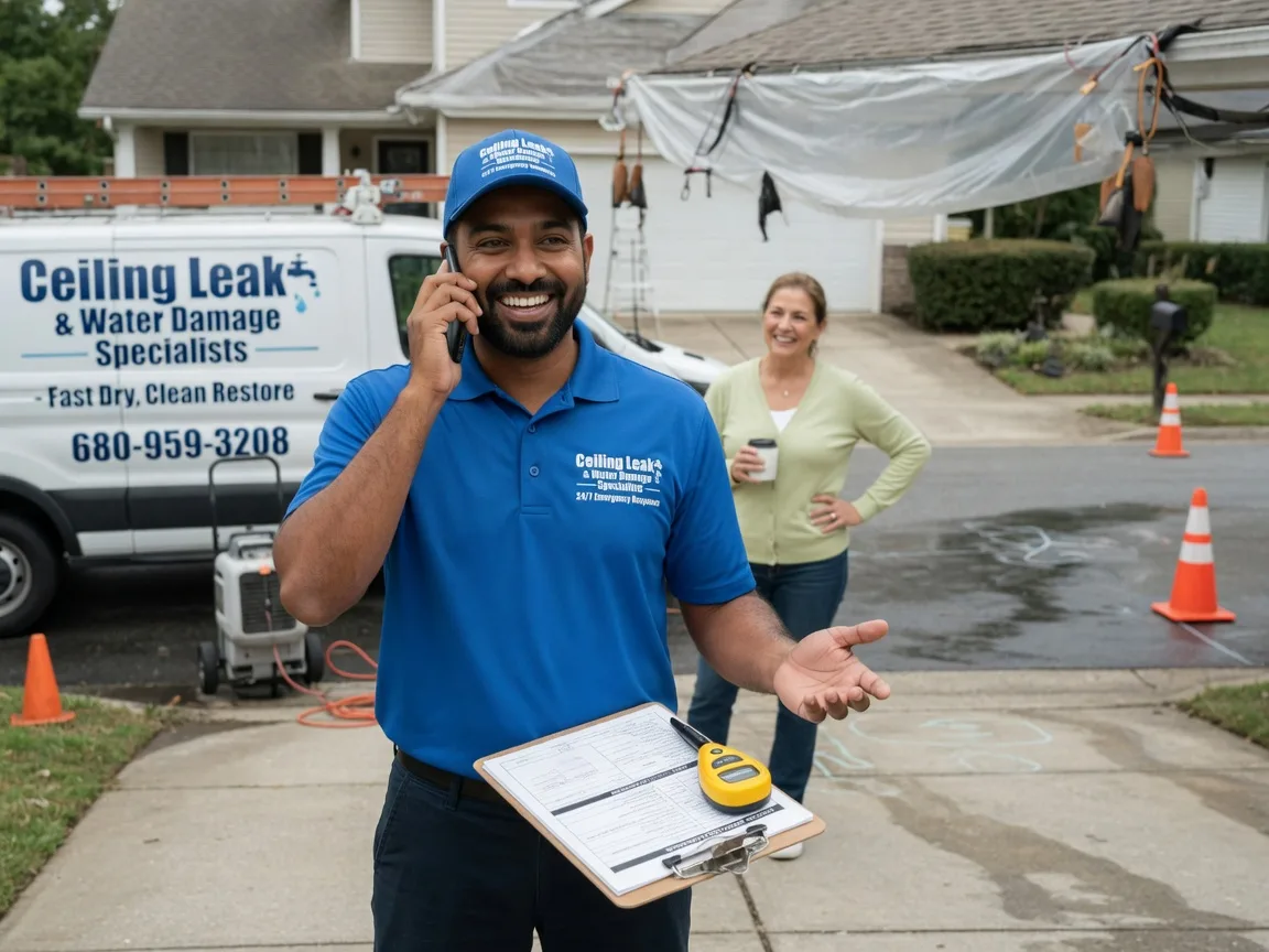 Ceiling Leak Cleanup Odonnell, TX FAQs